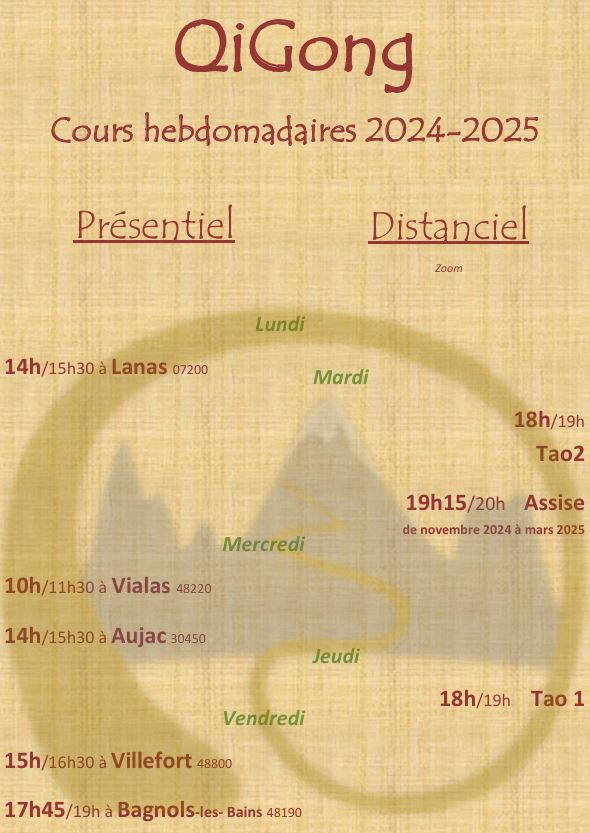 Rentrée 2024-2025 cours présentiel et distanciel - Chemins et Découverte - Jonathan Loyal